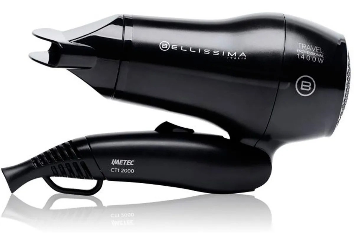 Secador De Pelo De Viaje Bellissima BT1 1400W, Bellissima Secadores de Pelo  y Planchitas - Farmafull