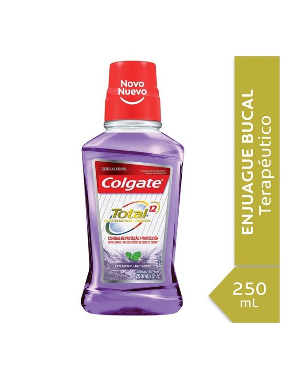 Colgate Enjuague Bucal Total 12 Antisarro 250 ml #1