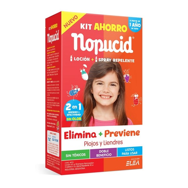 Nopucid Kit Ahorro Loción + Spray Repelente A 