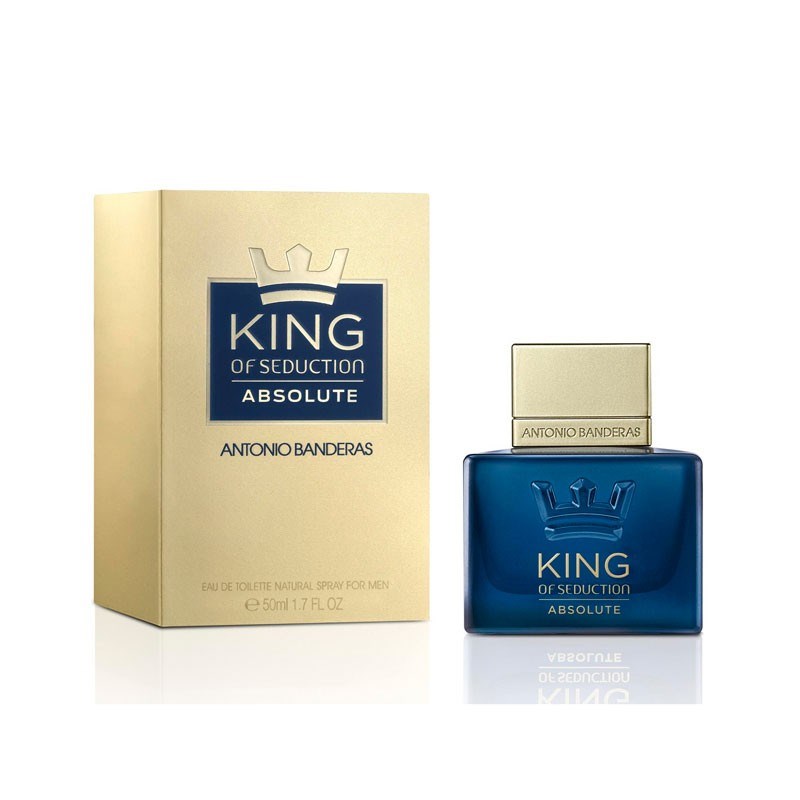 Antonio Bandera King Of Seduction Absolute 50 ml, Antonio Banderas Hombre -  Farmacias General Paz