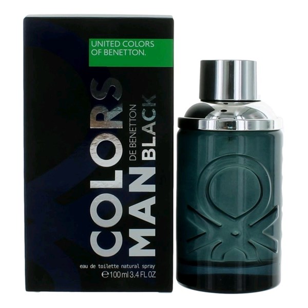Benetton Fragancia Colors Black Edt For Men 100 ml #1