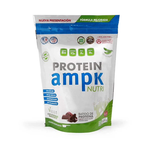 Suplemento dietario AMPK Nutri Vegan Protein Chocolate x 506 Gr