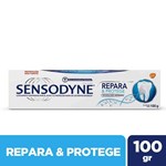 Sensodyne Crema Dental Repara Y Protege Para Dientes Sensibles 100 gr #1