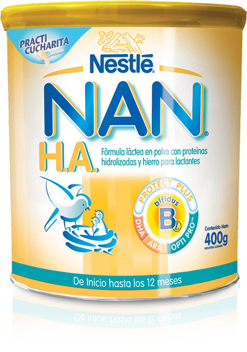 Leche De Fórmula En Polvo Nestle Nan Ha X 400 Gr #1