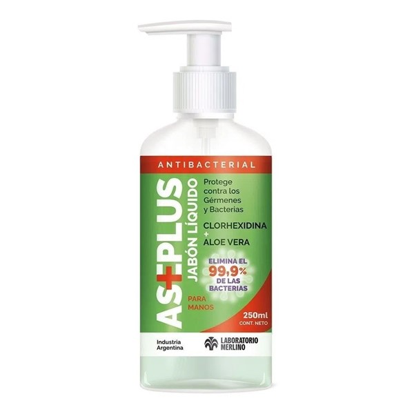 Aseplus Jabon Liquido Antibacterial 250 ml #1