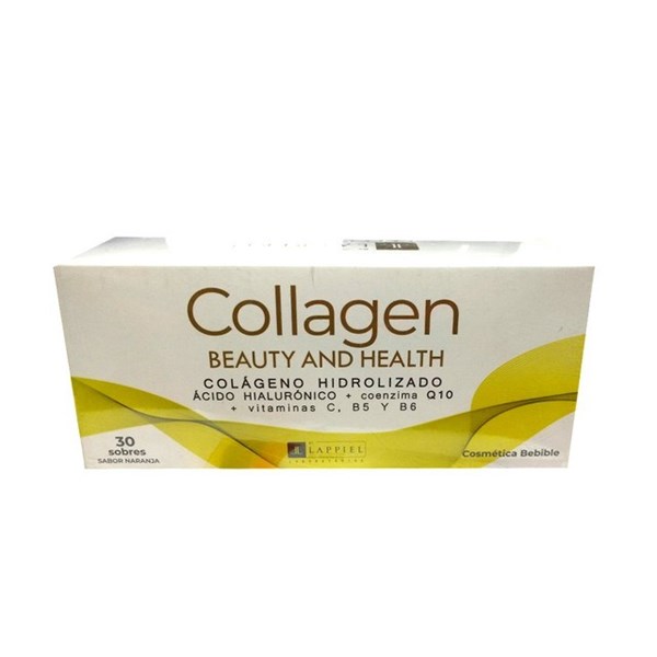 Colágeno Lappiel Collagen Beauty & Health Sabor Naranja x 30 Sobres #1