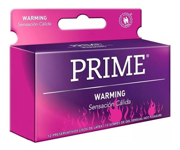 Prime Preservativo Warming (12 Unidades)