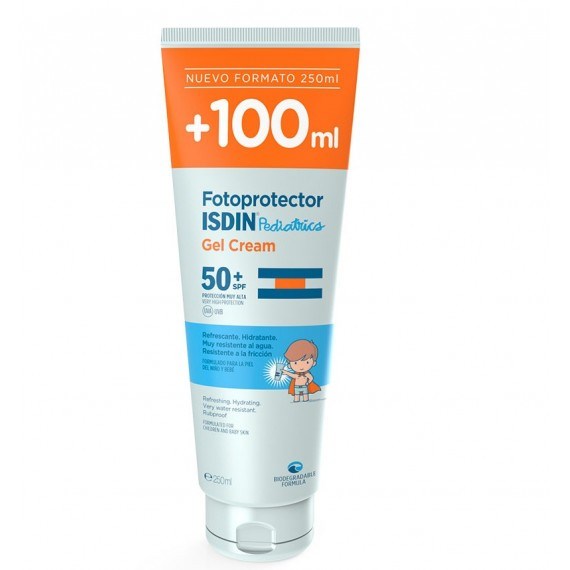 Isdin Fotoprotector Pediatric Gel Cream 250 ml 200 (ml + 50 ml)