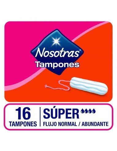 Nosotras Tampones Super 16 Unidades #1