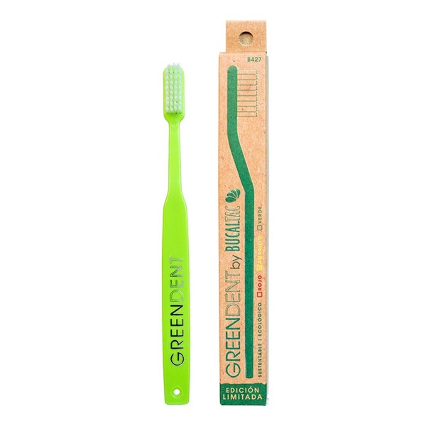 Cepillo Dental Green Dent Adultos Bucal Tac Mango Reciclado #1