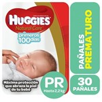 Huggies Pañales Natural Care Primeros 100 Días Prematuro X 30 #1