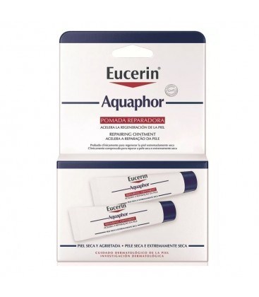 Pomada Reparadora Eucerin Aquaphor Para Piel Seca 2x10 ml #1