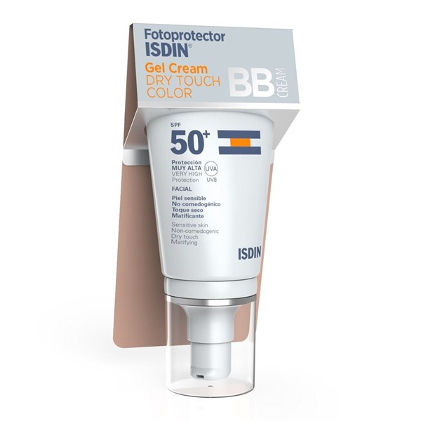Isdin Fotoprotector Dry Touch Color Gel Crema Fps 50+  50 ml