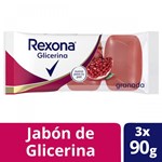 Jabón en Barra Rexona de Glicerina Granada x 3 un x 90 g #1