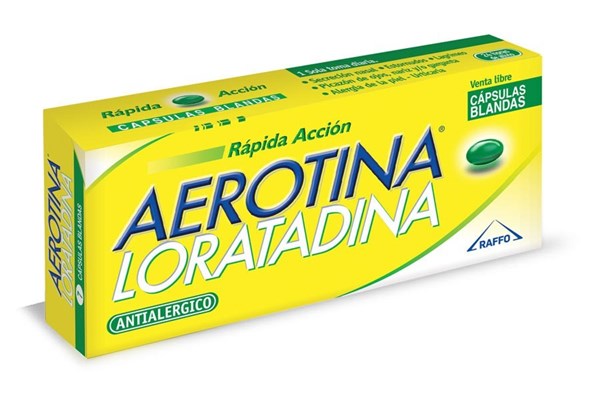 Aerotina Loratadina X 7 Capsulas Blandas #1