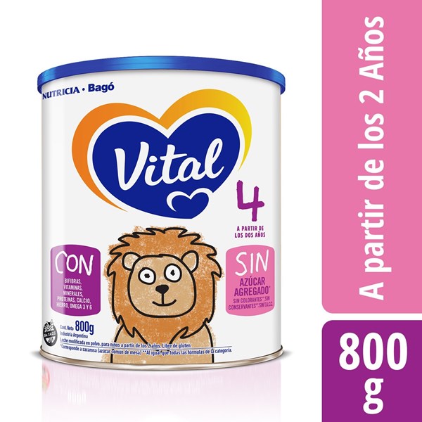 Vital Infantil 4 Nutri Plus 800 grs alt