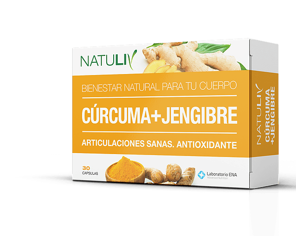 Natuliv Curcuma + Jengibre (30 Capsulas) #1