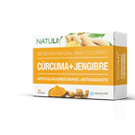Natuliv Curcuma + Jengibre (30 Capsulas) #1