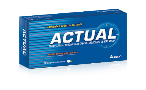 Actual Antiacido X 10 Comprimidos Masticables #1