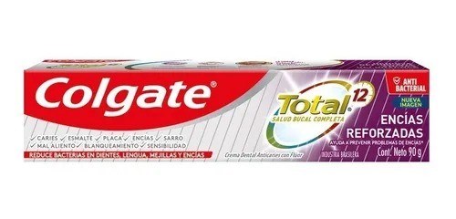 Colgate Crema Dental Total 12 Encias Reforzadas 90 gr alt