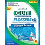 Gum Hilo Dental Flossers Multiple Action Vit E 888 x40  #1