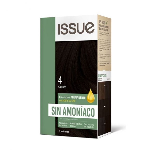 ISSUE Tintura Sin Amoníaco Kit Nº 4 Castaño #1
