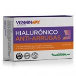 Suplemento Ácido Hialurónico Anti-Arrugas Vitamin Way 30 Cápsulas #1
