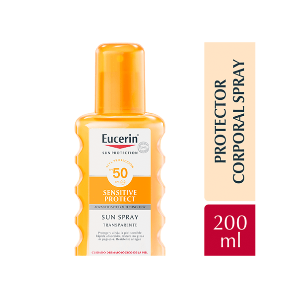 Eucerin Protector Solar en Spray Transparente Sensitive Protect Fps 50 200 ml