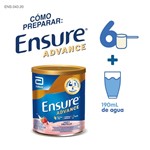 Ensure Suplemento Nutricional Advance Frutilla Lata 400 gr #3