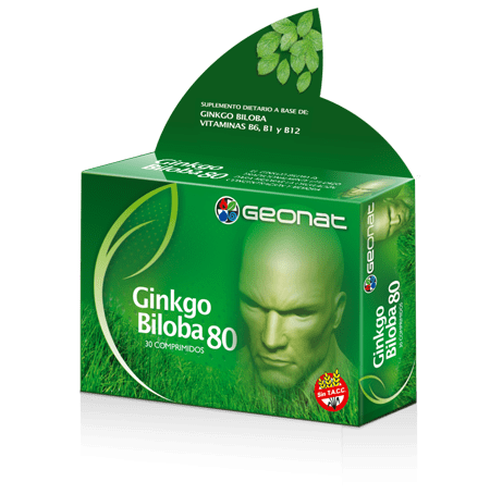 Gingo Biloba 80 Mg Geonat X 30 Comprimidos