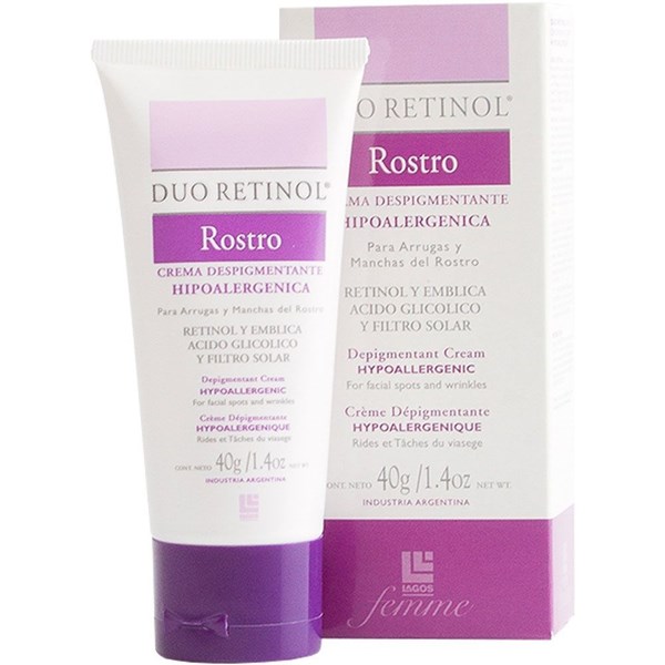 Crema Lagos Duo Retinol Rostro Despigmentante Antiarrugas x 40 grs #1