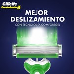 Máquinas Para Afeitar Gillette Prestobarba3 Sensitive Desechables x 4 un #3