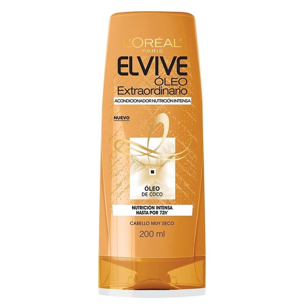 Elvive Acondicionador Oleo Extraordinario Nutricion Profunda 200 Ml #1