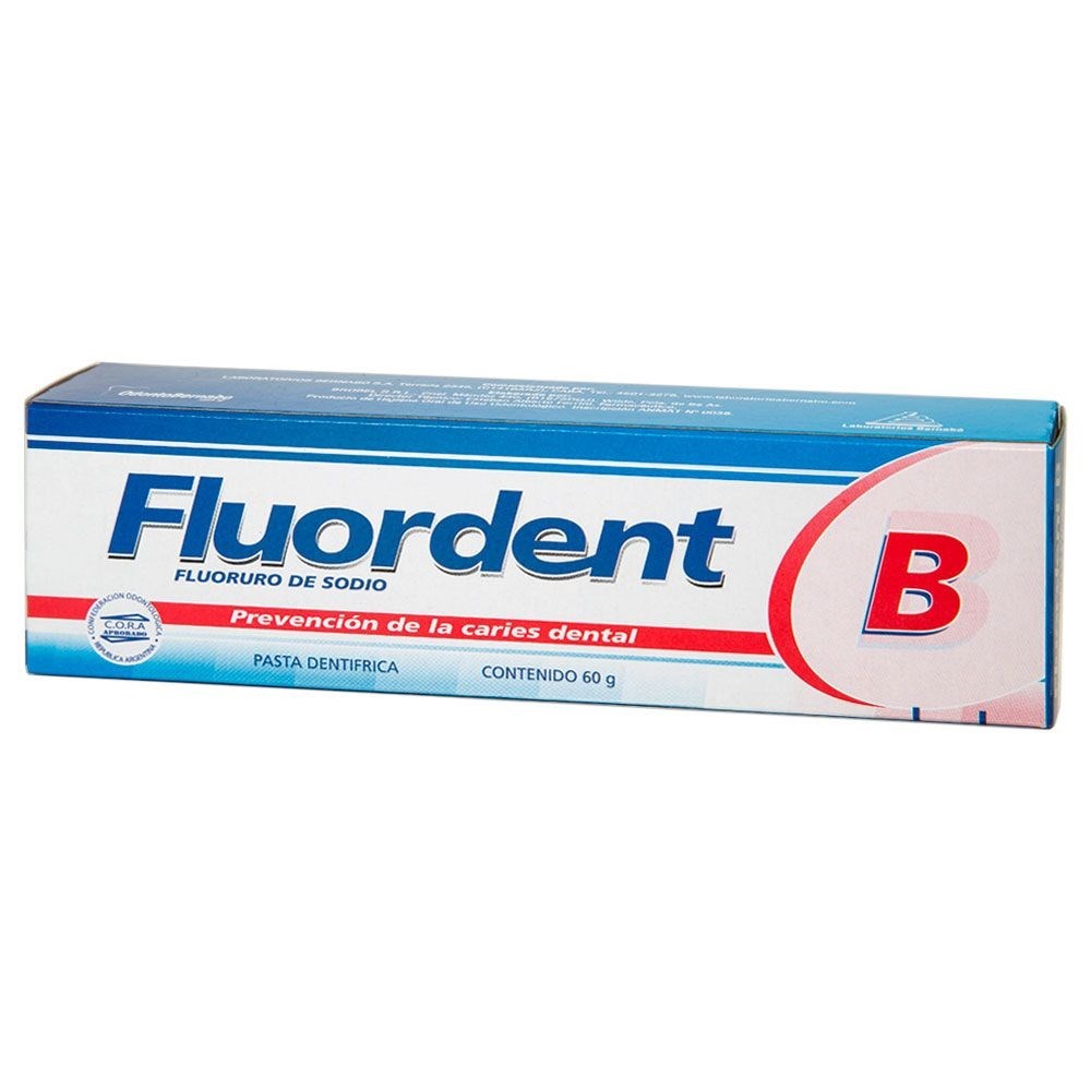 Pasta Dental Fluordent B X 60 Gramos, Fluordent Pastas dentales ...