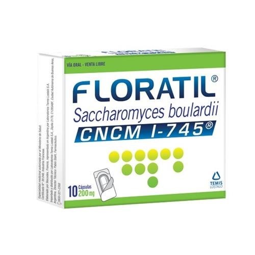 Floratil 200 Mg X 10 Cápsulas #1
