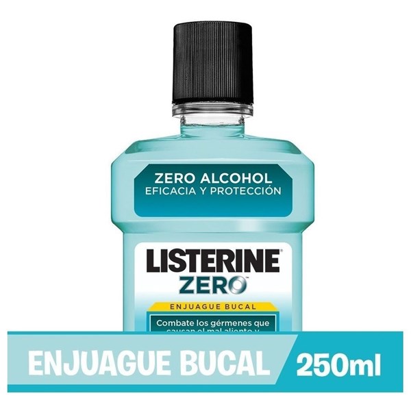 Enjuague Bucal Sin Alcohol Listerine Cool Mint Zero x 250 ml #1