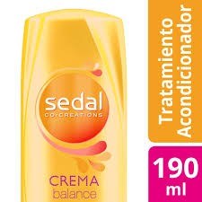 Sedal Acondicionador Crema Balance 190 Ml #1