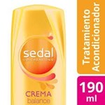 Sedal Acondicionador Crema Balance 190 Ml #1