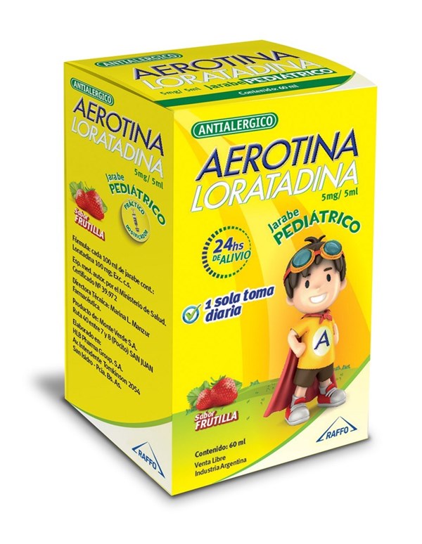 Aerotina Pediatrico Jarabe X 60 Ml #1