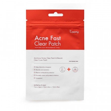 Coony Acne Fast Clear Patch 24 Parches