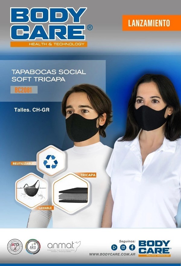 Body Care Tapaboca #1