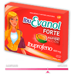 Ibuevanol Forte Rapida Accion 400 Mg X 20 Capsulas Blandas #1