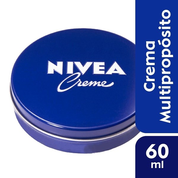 Nivea Crema Hidratante Intensiva  creme en Lata Para Todo Tipo de Piel 60 ml