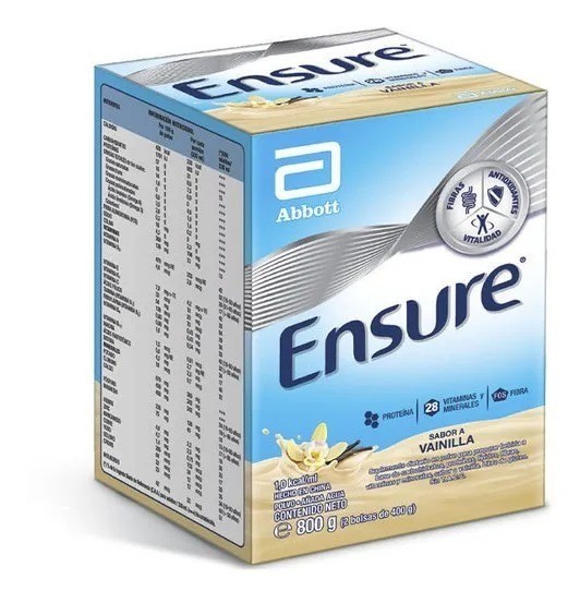Ensure Suplemento Nutricional Polvo Vainilla 800 grs #1