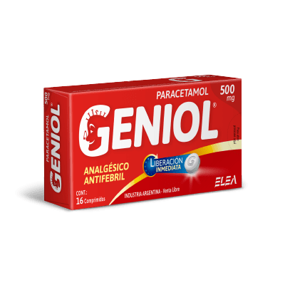 Paracetamol Geniol 500 Mg X 16 Capsulas #1