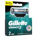 Cartuchos Para Afeitar Gillette Mach3 2 Unidades #3