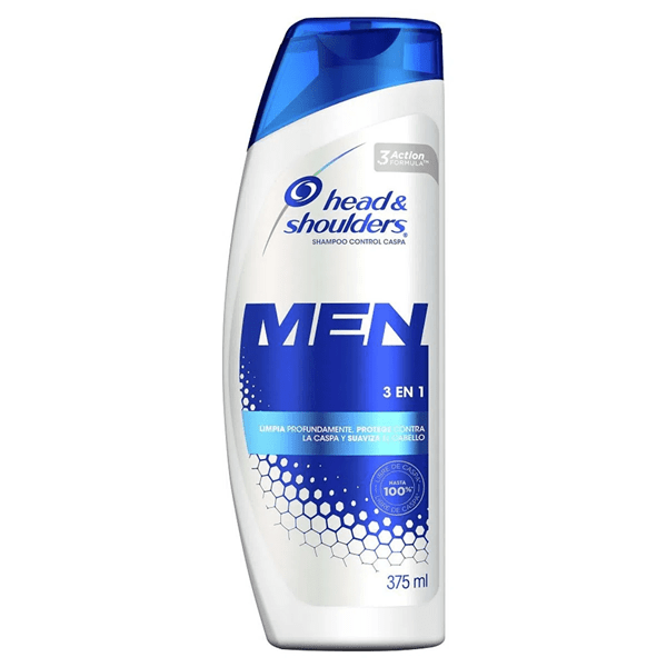 Shampoo Head & Shoulders Men 3 en 1 x 375 ml #1