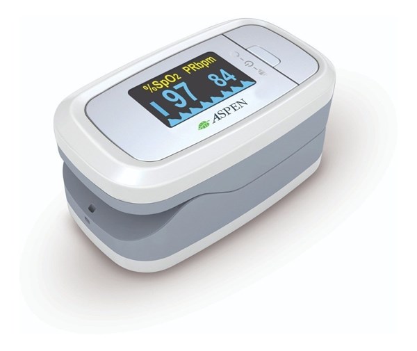 Oximetro Saturometro de Pulso Aspen Digital Flow Correa #1