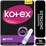 Tampones Femeninos Kotex Mini X 16 Unidades #1