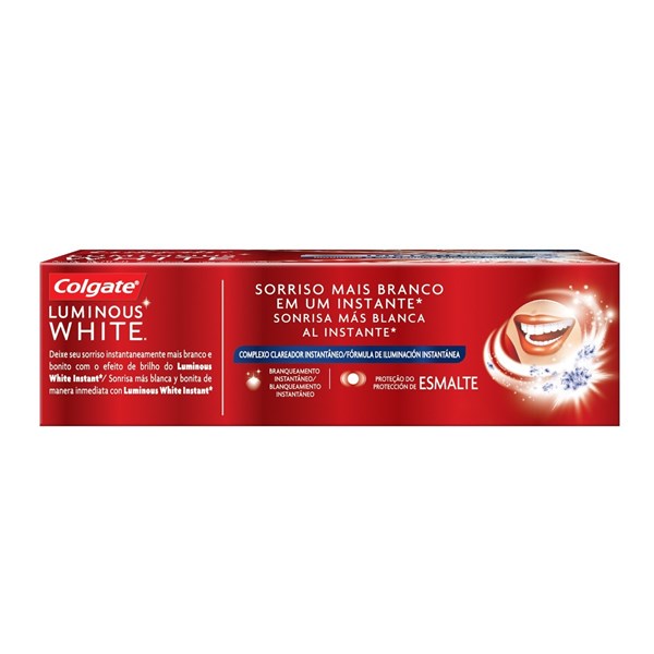 PASTA DENTAL COLGATE LUMINOUS WHITE INSTANT X 70 GRAMOS alt